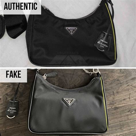 prada re edition 2005 nylon bag real vs fake|prada nylon shoulder bag 2005.